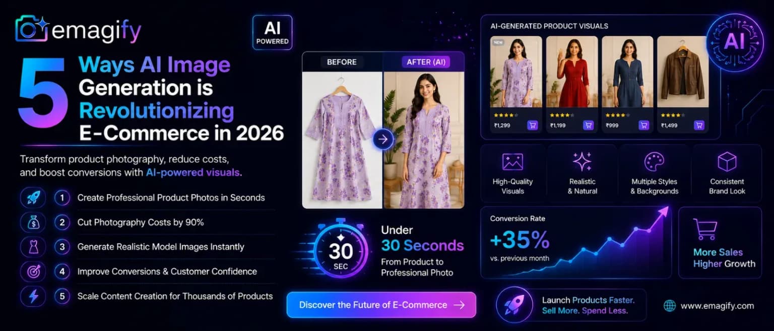 5 Ways AI Image Generation is Revolutionizing E-Commerce in 2026