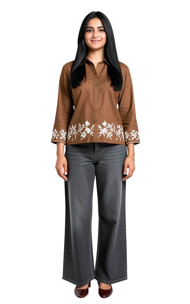 Sporty athletic outfit